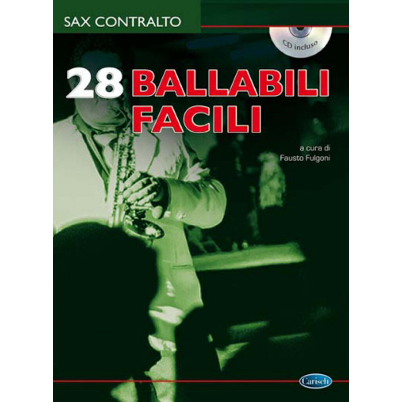28 Ballabili facili per Sax contralto (libro/CD)