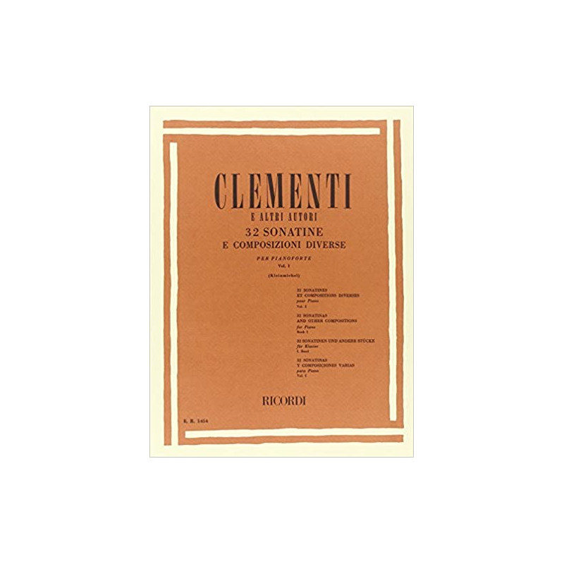 32 Sonatine e composizioni diverse per pianoforte