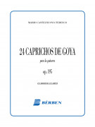 24 caprichos de Goya op. 195 para la guitarra