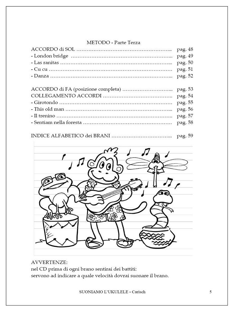 Suoniamo l'ukulele (libro/CD)