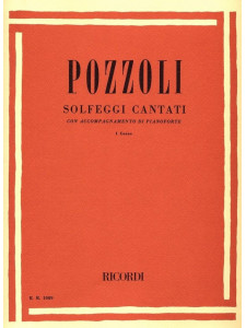 Solfeggi cantati con accompagnamento di pianoforte - 1° Corso