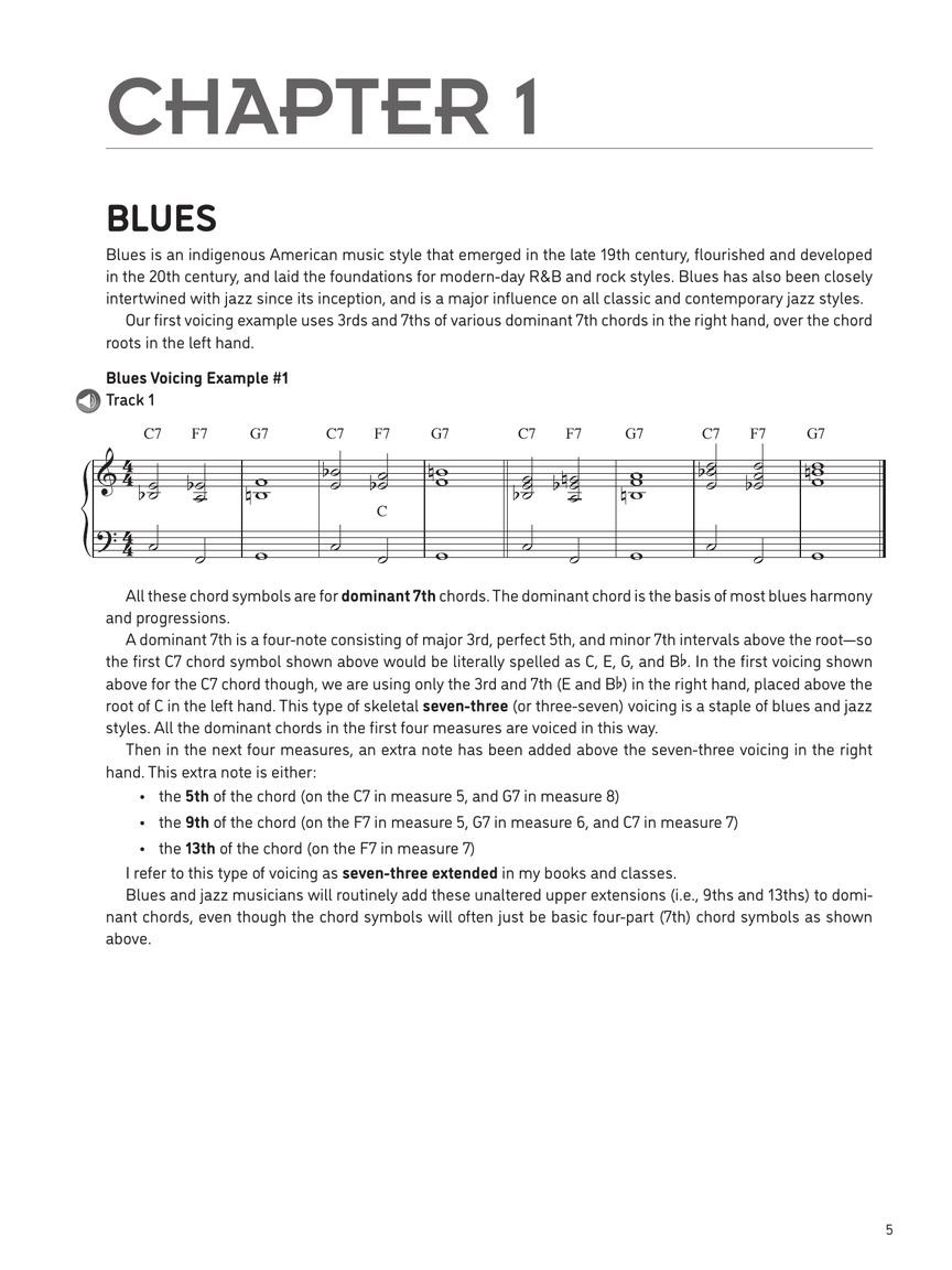 Piano Chord Voicings in All Styles (libro/Audio Online)