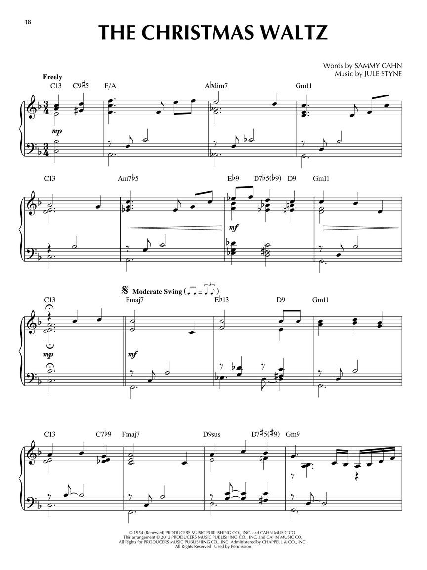 Christmas Songs - Jazz Piano Solos