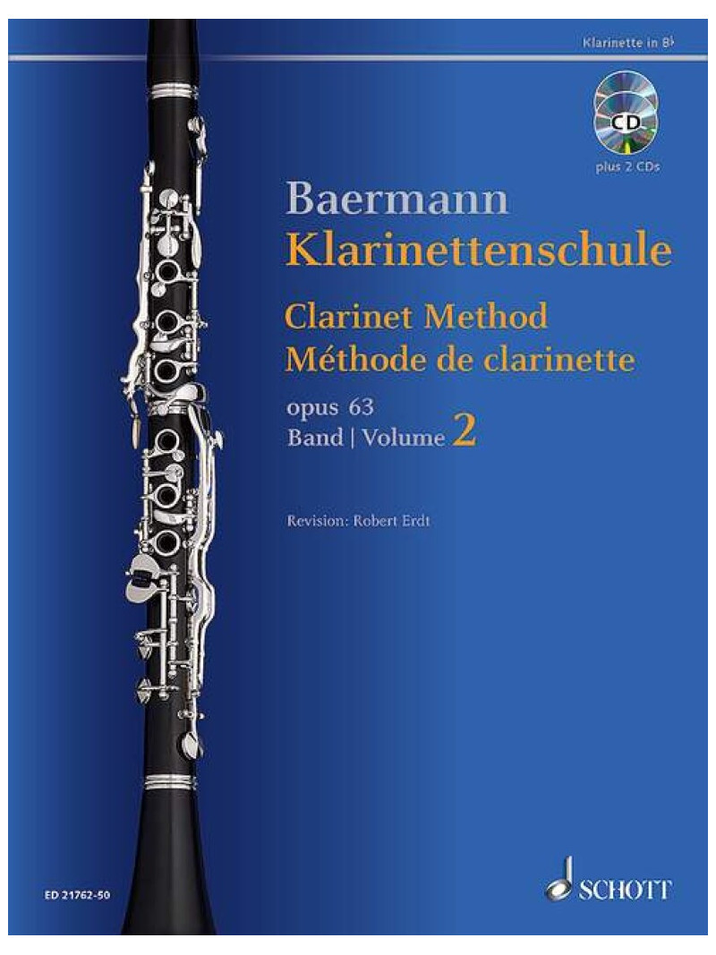 Clarinet Method, op. 63 Volume 2 (book/2 CD)