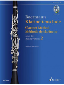 Clarinet Method, op. 63 Volume 2 (book/2 CD)
