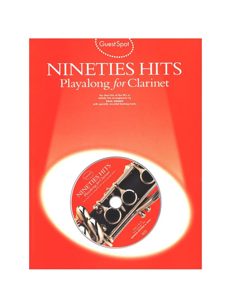 Guest Spot: Nineties Hits for Clarinet (book/CD Play-Along)