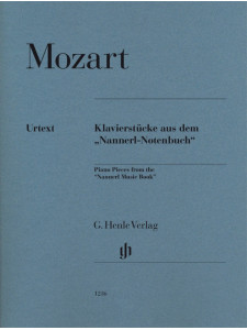 Piano Pieces from the “Nannerl Music Book”