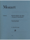 Piano Pieces from the “Nannerl Music Book”