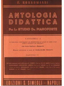Antologia didattica per lo studio del Pianoforte cat. A. vol.6