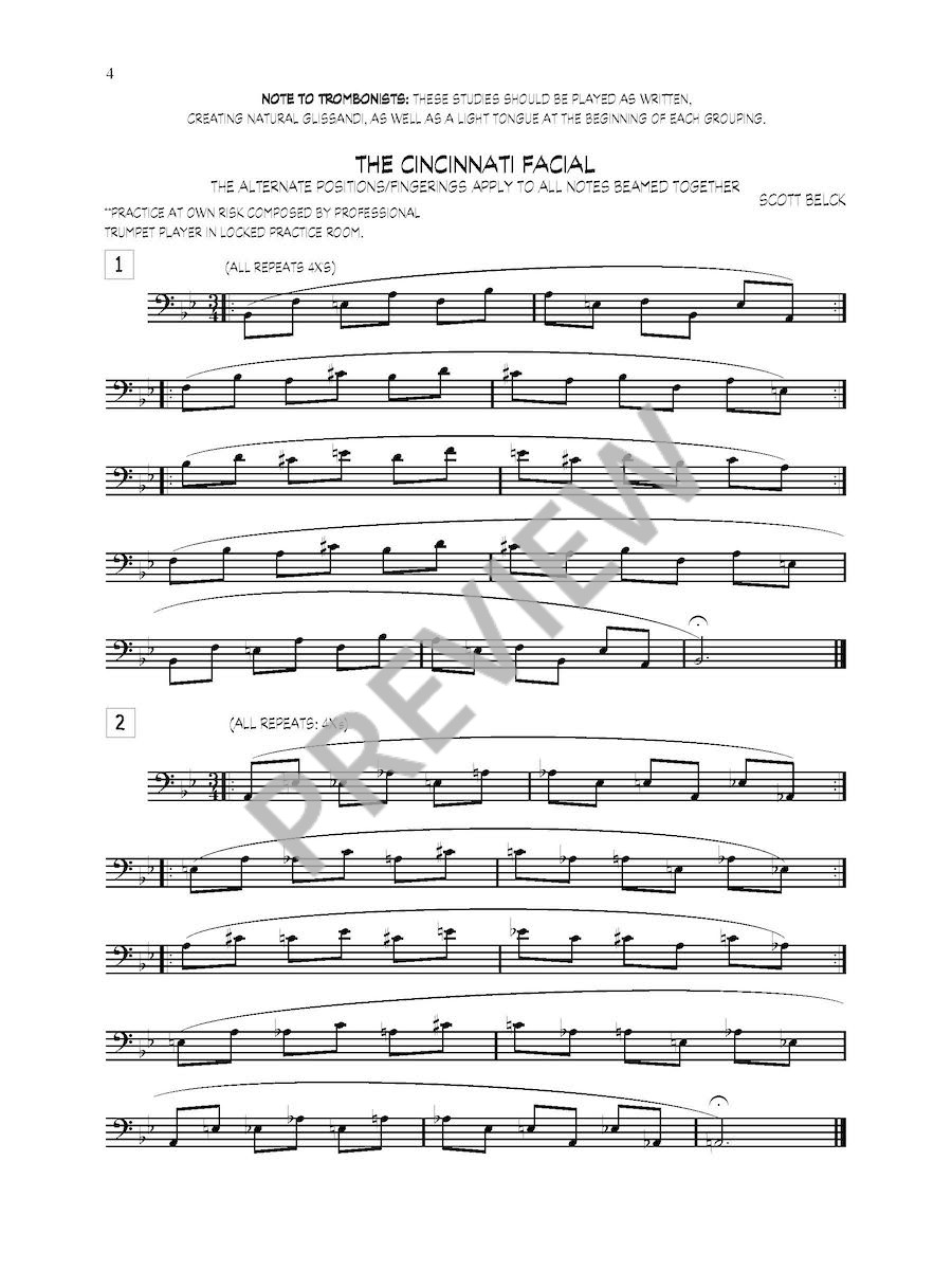 Modern Flexibilities for Brass: Bass Clef