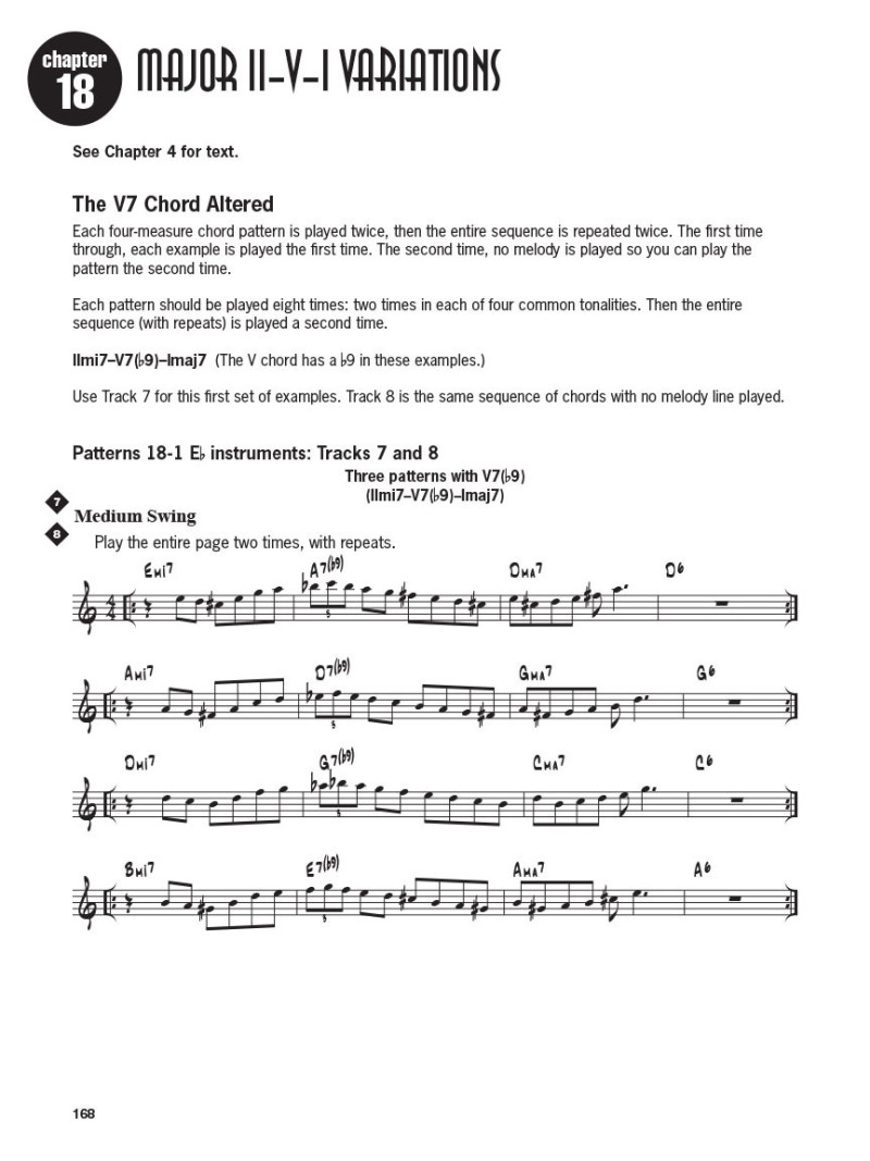 Jazz Play-Along Volume 177: The II-V-I Progressions (book/CD)