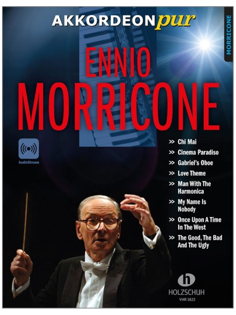 Akkordeon Pur Ennio Morricone (libro/Audio Stream)