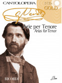Cantolopera: Arie Per Tenore - Giuseppe Verdi Gold (libro/ 2 CD)