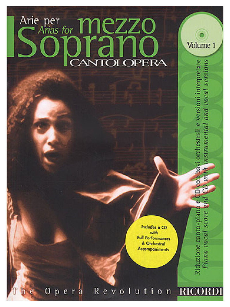 Cantolopera: Arie per Mezzosoprano Vol. 1 (libro/CD)