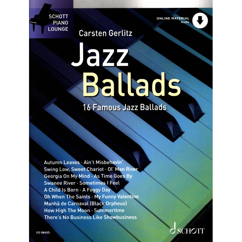 Jazz ballads piano, 
