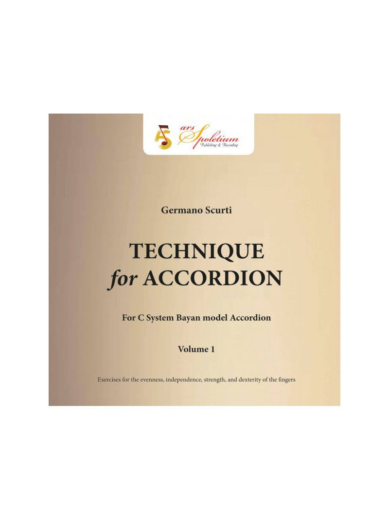Technique for Accordion – For C System Bayan Modern Accordion Vol. 2