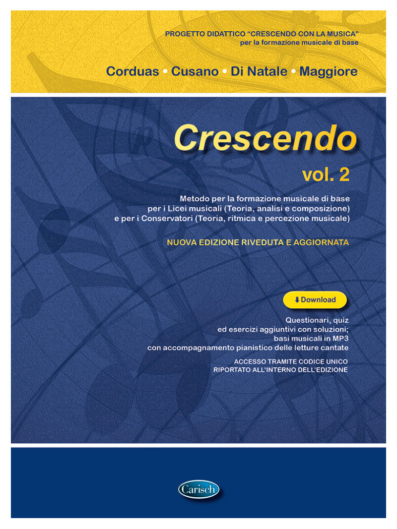 Crescendo. Volume 2 - Nuovo metodo di lettura ritmica