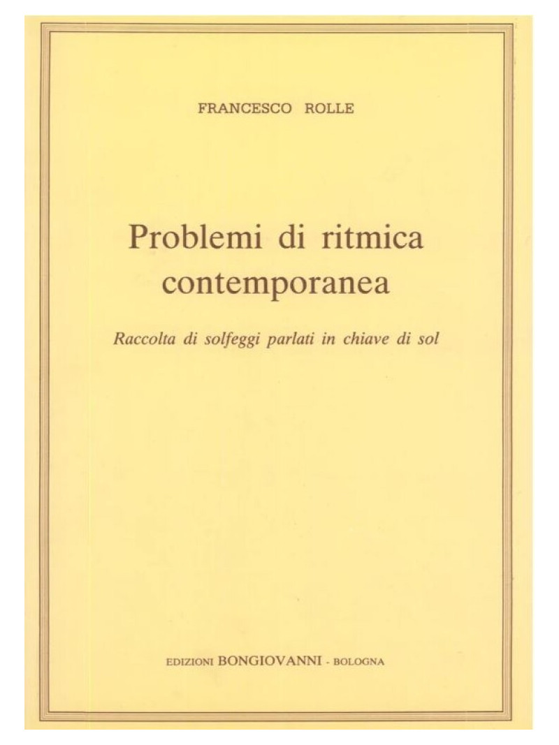 Problemi Di Ritmica Contemporanea