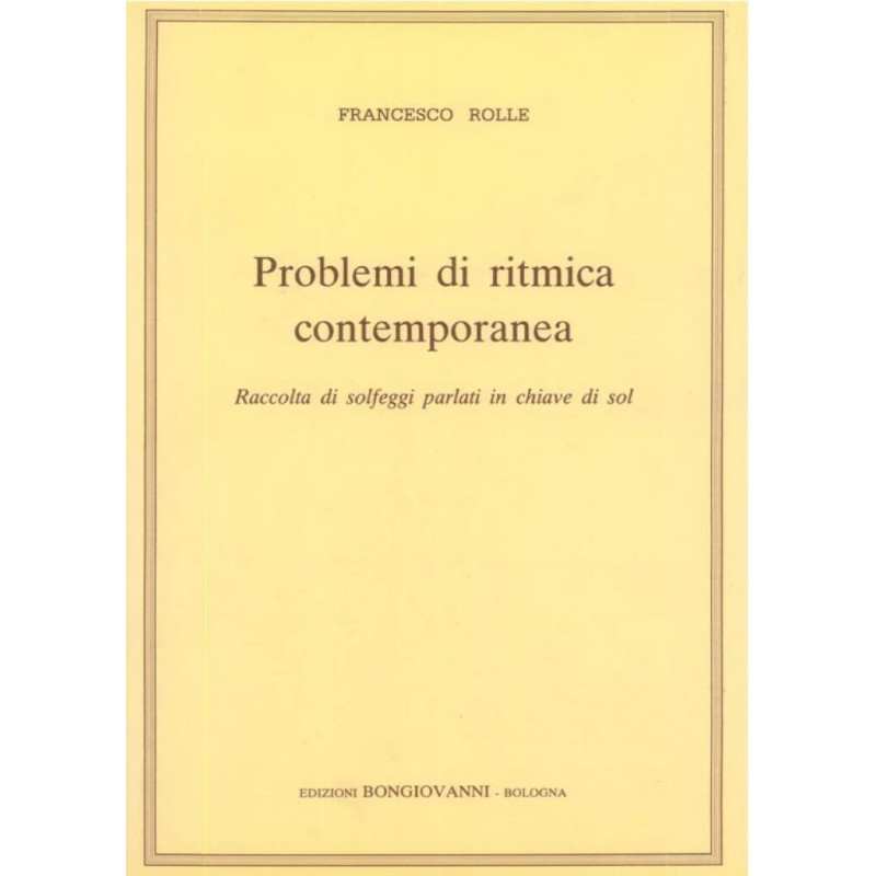 Problemi Di Ritmica Contemporanea