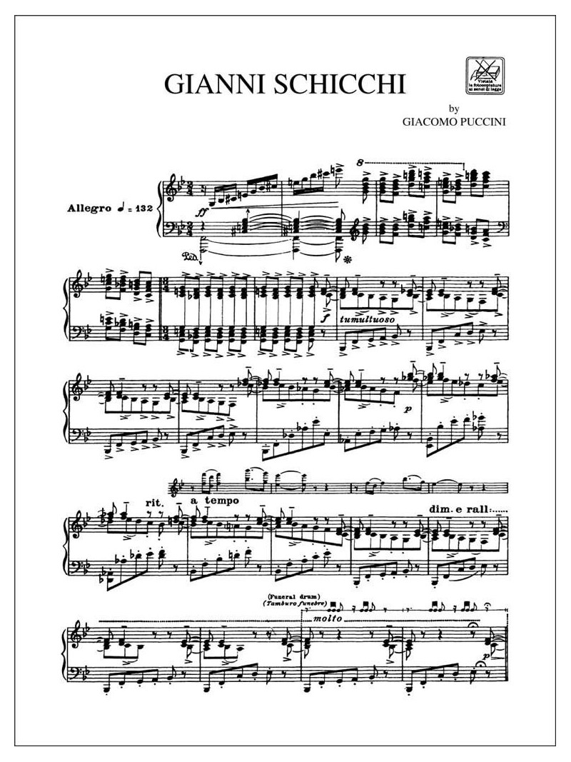 Gianni Schicchi (Vocal Score)