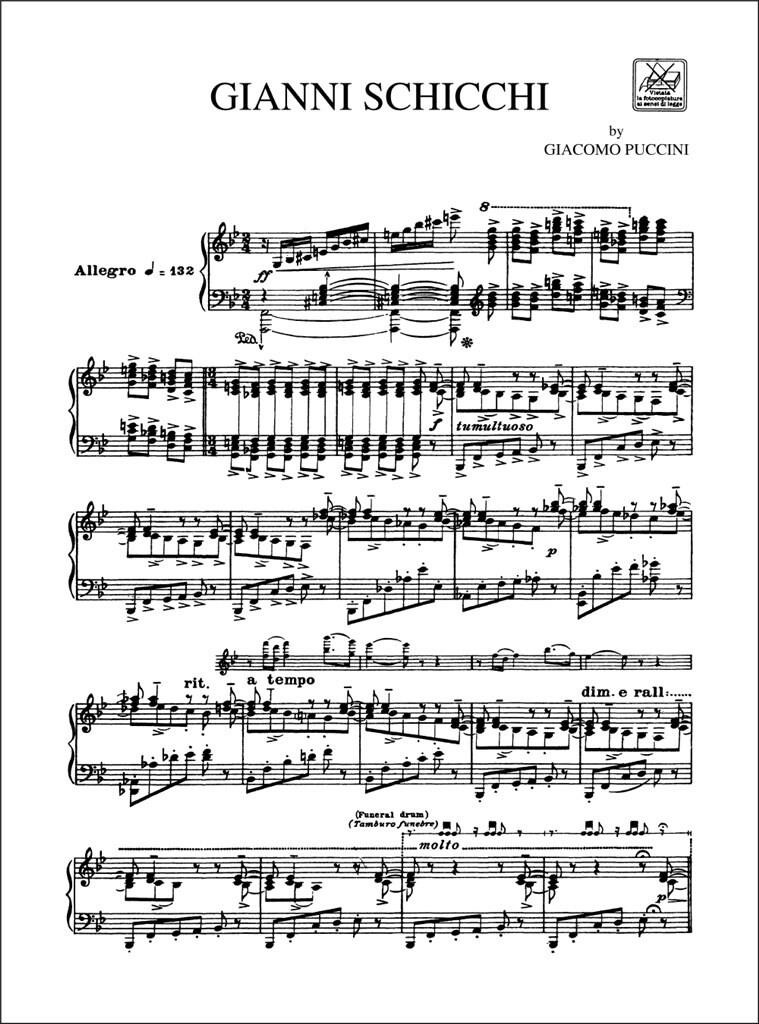 Gianni Schicchi (Vocal Score)