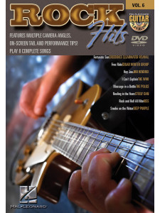 Rock Hits: Guitar Play-Along DVD Volume 6