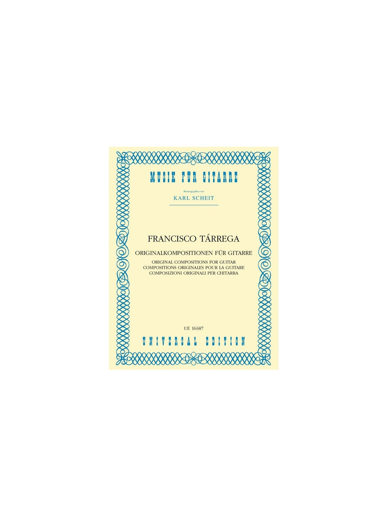Francisco Tarrega: Original Compositions for guitar