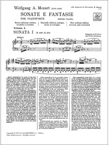 Mozart - Sonate e fantasie