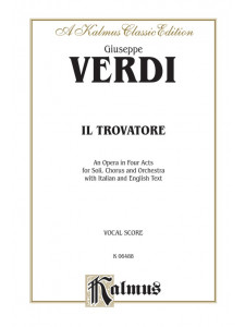 Giuseppe Verdi - Il trovatore (Vocal Score)