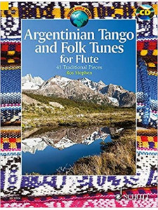 Argentinian Tango and Folk Tunes for Flute (book/CD)