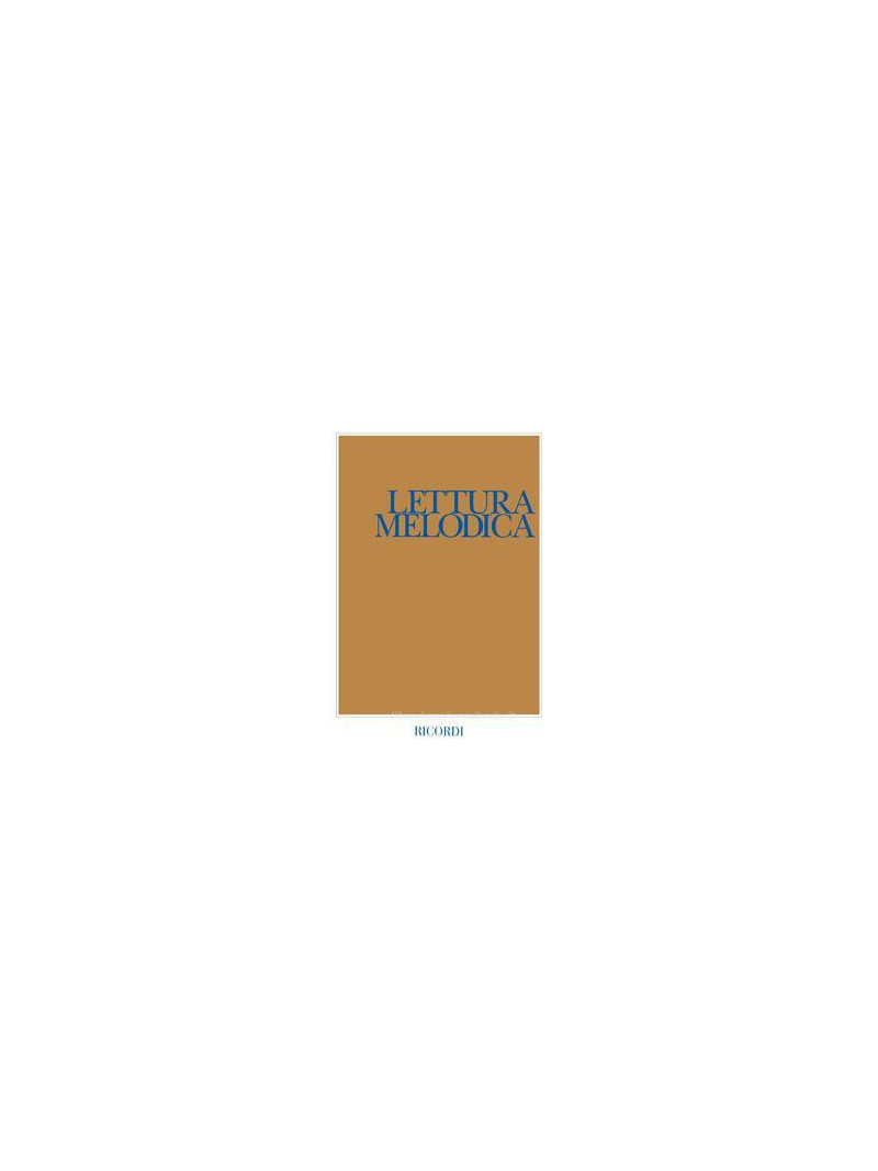Lettura Melodica Volume 1