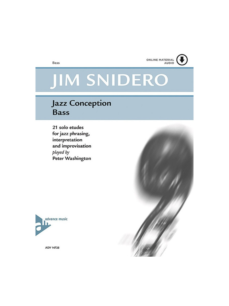 Jazz Conception for Bass Soloist (book/CD play-along)