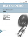 Jazz Conception Bass - 21 Solo Etudes (book/Audio Online)
