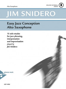 Easy Jazz Conception for Alto Saxophone (book/CD play-along)