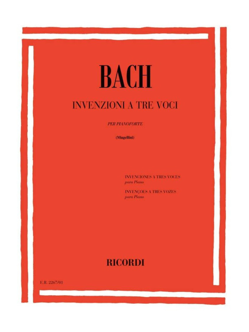 J.S. Bach - Invenzioni a tre voci