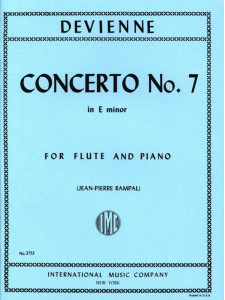 Concerto No 7 in E minor for Flute and Piano