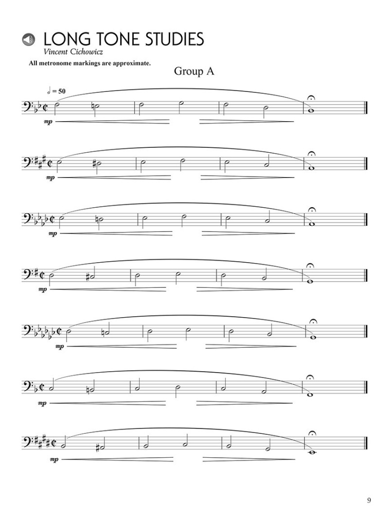 Vincent Cichowicz – Fundamental Studies for Trombone (libro/Audio Online)