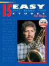 15 Easy Jazz, Blues & Funk Studies - B-flat Tenor Sax (book/Audio Online)