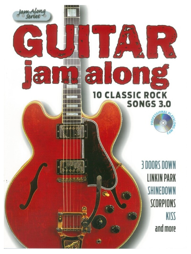 Guitar Jam Along: 10 Classic Rock Songs 3.0 (libro/CD)