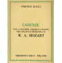 Cadenze - Per 5 concerti, adagio e 2 rondò per violino e orchestra di W. A. Mozart