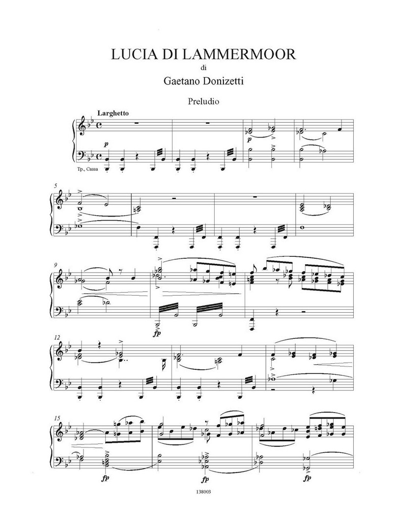 Gaetano Donizetti - Lucia di Lammermoor