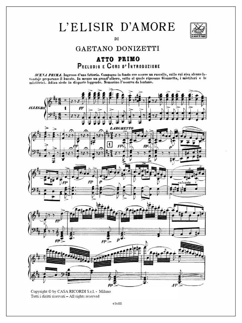 Gaetano Donizetti - L'Elisir d'Amore