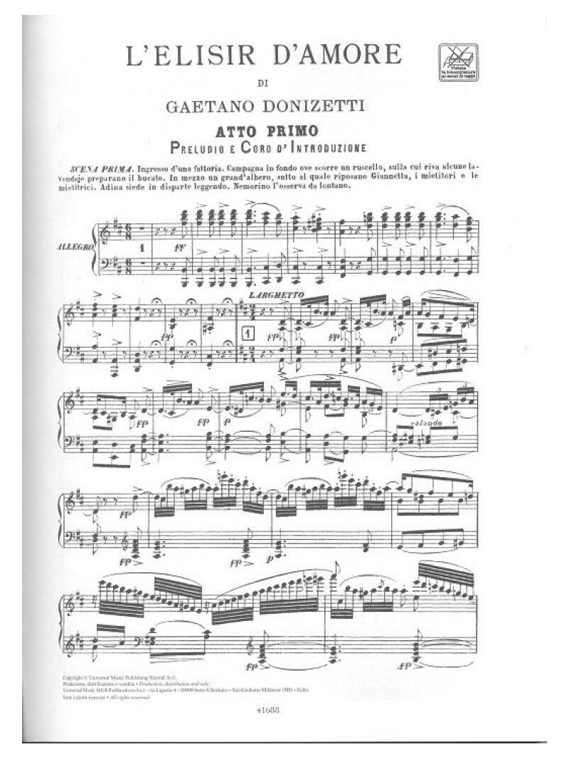 Gaetano Donizetti - L'Elisir d'Amore