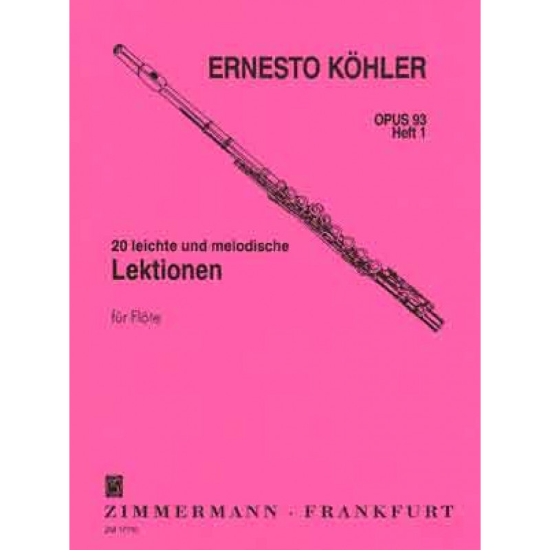 20 Easy Melodic Progressive Exercises - Op. 93 