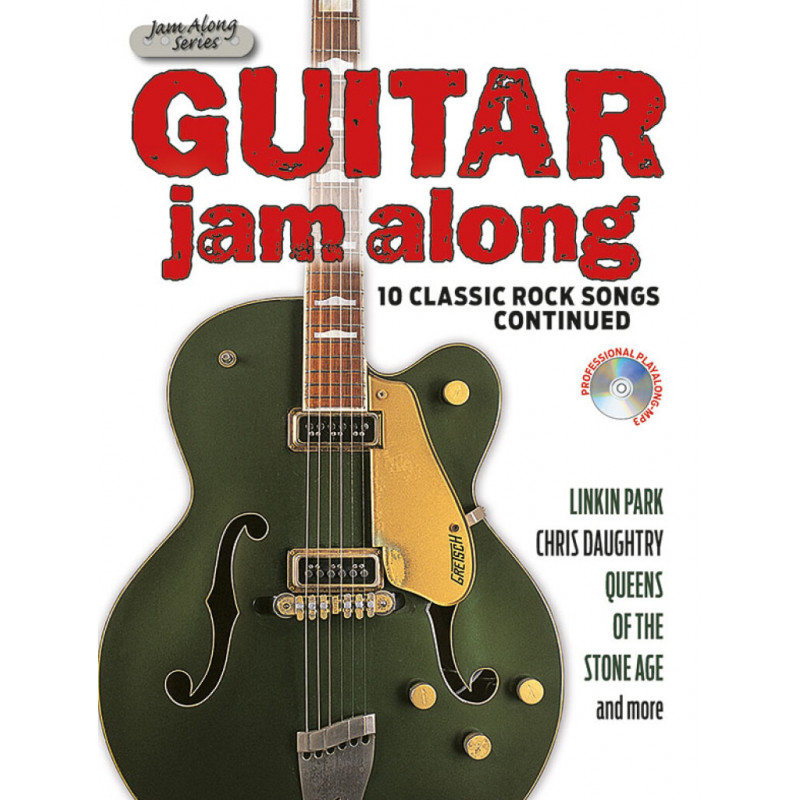 Guitar Jam Along: 10 Classic Rock Songs Continued (libro/CD)