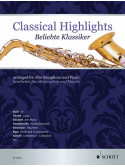 Classical Highlights for Alto Saxophone (book/Audio Online)