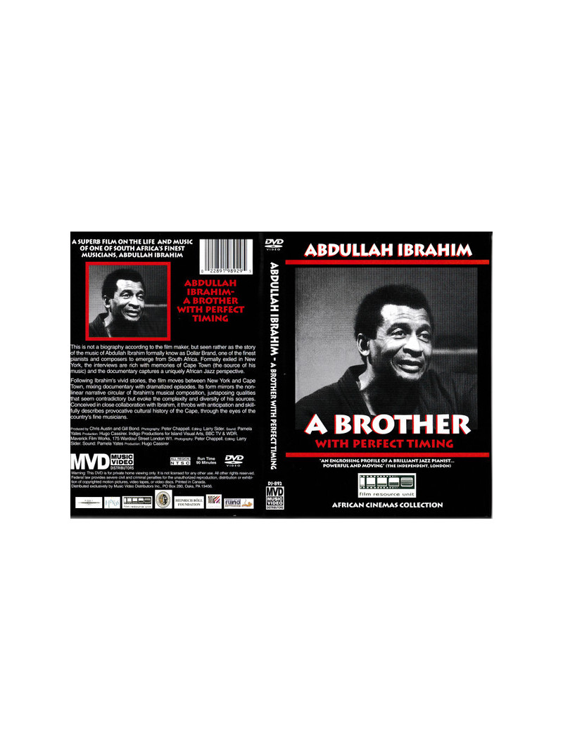 Abdullah Ibrahim - A Brother With Perfect Timing (DVD)