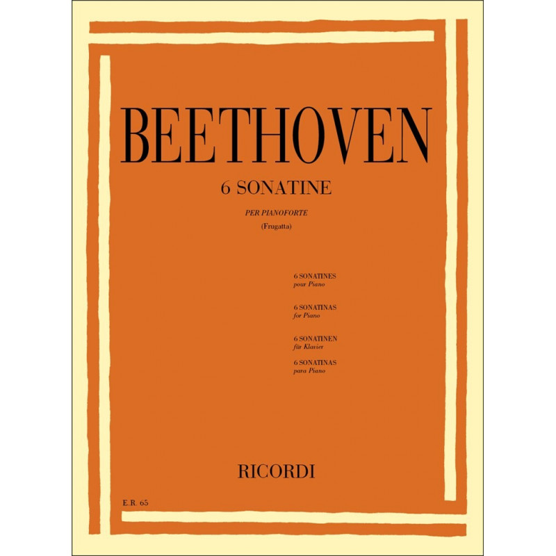 Ludwig van Beethoven: 6 sonatine