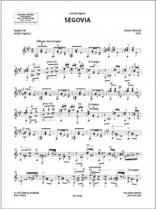 Œuvres françaises du XXe siècle pour guitare