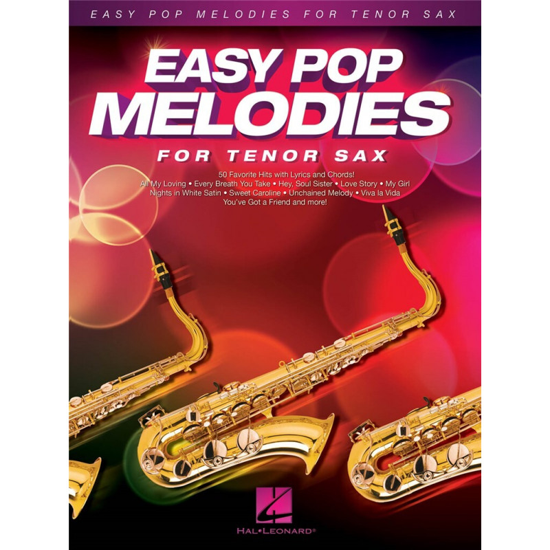 Easy Pop Melodies - For Tenor Sax